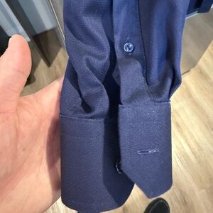 Eton Dark Blue Contemporary Shirt